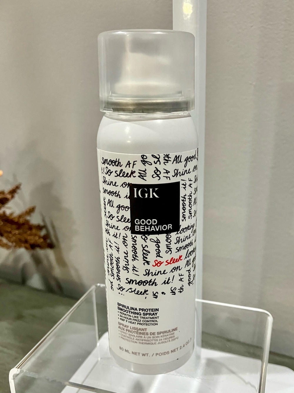 IGK Good Behavior Smoothing Spray